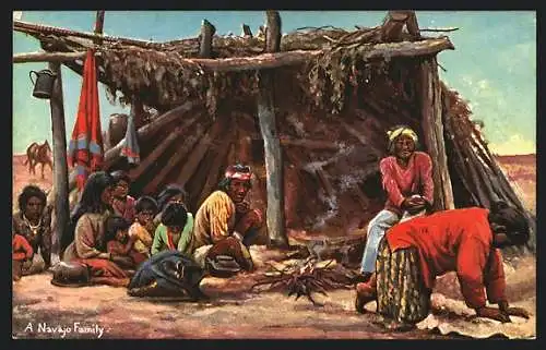 AK A Navajo Family