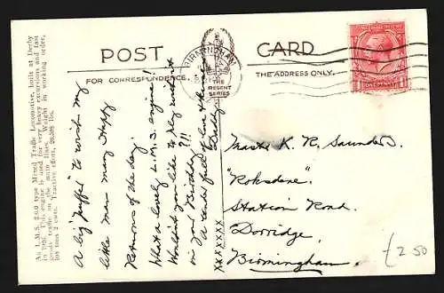 AK An LMS Mixed Traffic Locomotive, englische Eisenbahn