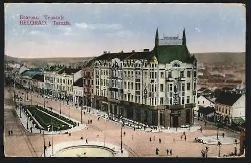 AK Belgrad, Terazia, Ortspartie
