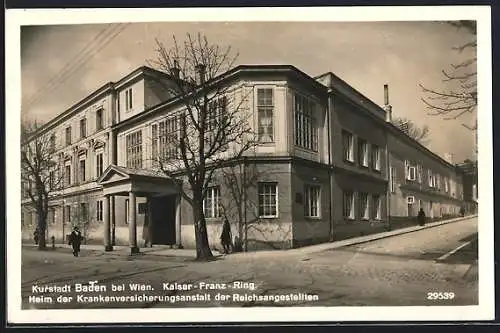 AK Baden, Kaiser-Franz-Ring