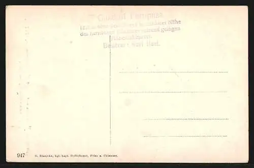 AK Fernpass, Blick auf das Gasthaus Fernpass mit den zwei Königszimmern
