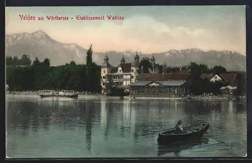 AK Velden am Wörther See, Etablissement Wahliss