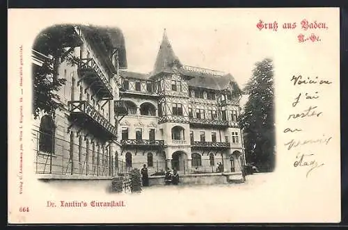 AK Baden, Dr. Lantins Kuranstalt