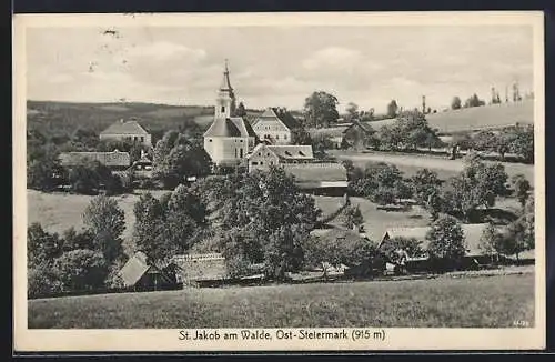 AK St. Jakob am Walde, Ortsansicht