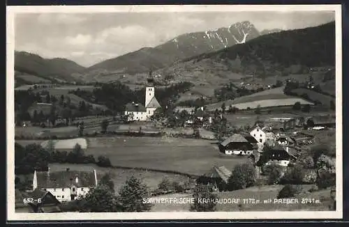AK Krakaudorf, Ortsansicht mit dem Prober