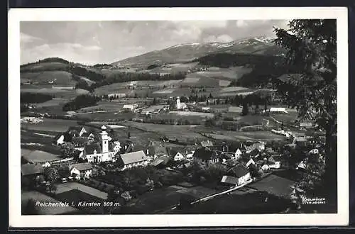 AK Reichenfels, Gesamtansicht mit Umland