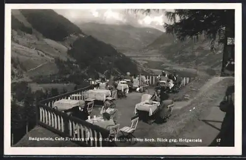 AK Badgastein, Cafe Restaurant Windischgrätzhöhe