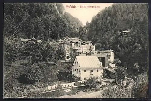 AK Kufstein, Bad Kienbergklamm mit Wald