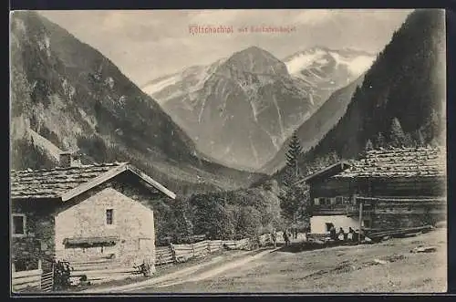 AK Bad Gastein, Kötschachtal mit Böcksteinkogel