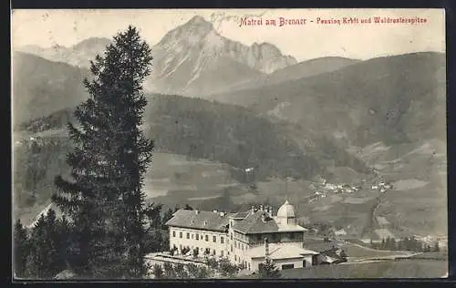 AK Matrei, Pension Kraft und Waldrasterspitze
