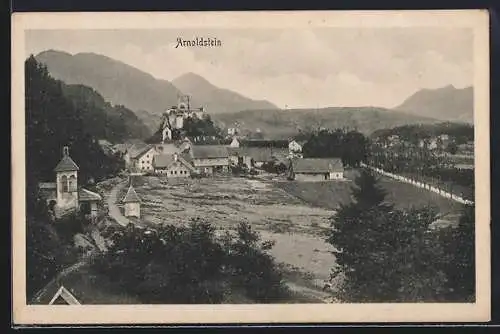 AK Arnoldstein, Blick zum Ort