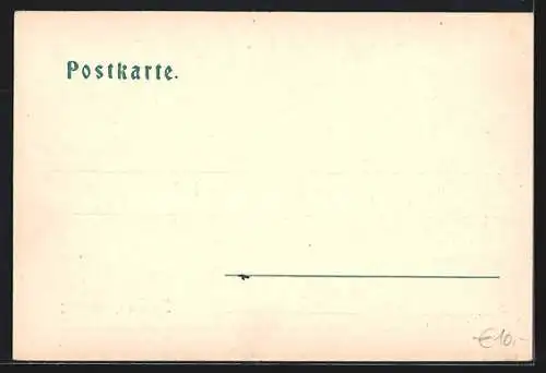 AK Stuben, Ortsansicht mit Arlbergbahn