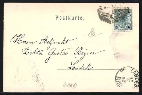 AK Innsbruck, Margarethenplatz mit Rudolfsbrunnen