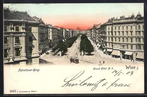 AK Wien, Grand Hotel am Kärnthner-Ring