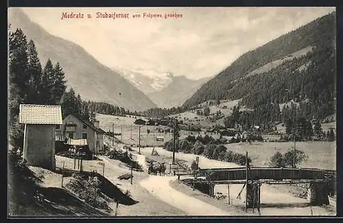 AK Medratz, Gesamtansicht mit Stubaiferner