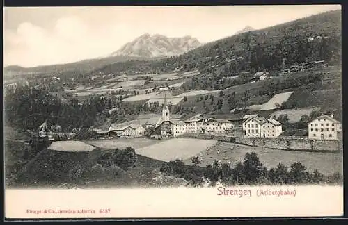 AK Strengen, Gesamtansicht des Ortes