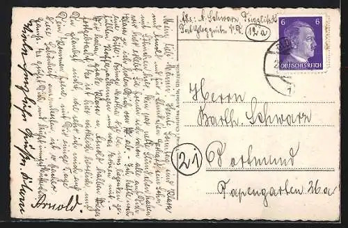 AK Gloggnitz, Hart in der Hügellandschaft