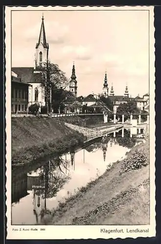 AK Klagenfurt, Lendkanal mit Kirche