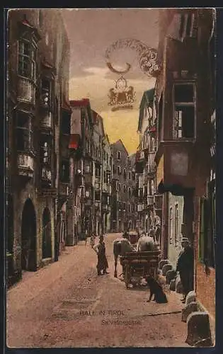 AK Hall, Salvatorgasse, Leute