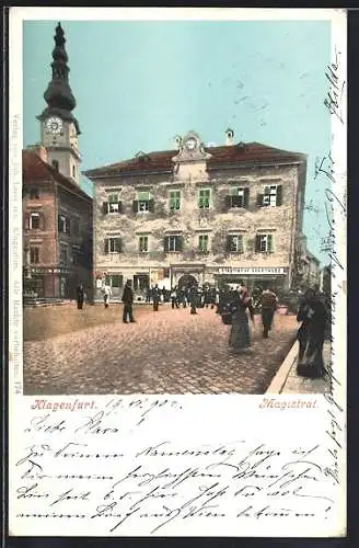 AK Klagenfurt, Städtische Sparkasse am Magistrat