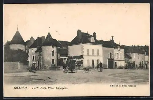AK Chablis, Porte Noël, Place Lafayette