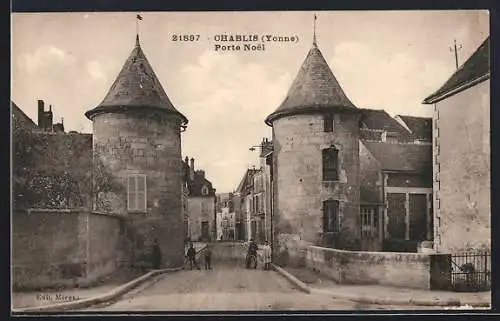 AK Chablis /Yonne, Porte Noël