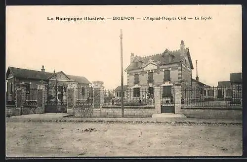 AK Brienon, L`Hôpital-Hospice Civil, La facade