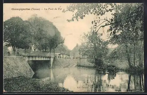 AK Champignelles /Yonne, Le Pont de Fer