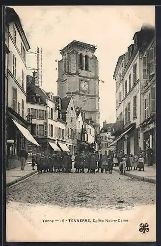 AK Tonnerre, Église Notre-Dame
