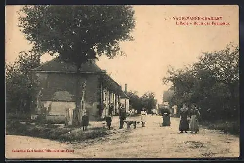 AK Vaudevanne-Chailley, L`Ecole, Route des Fourneaux