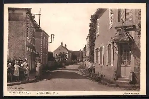 AK Brosses, Grande Rue, n° 1