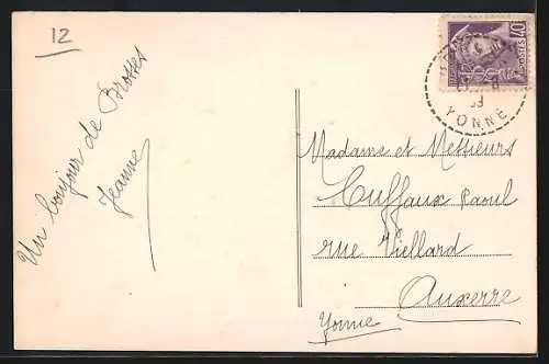 AK Brosses, Grande Rue, n° 1