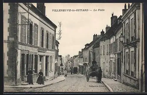 AK Villeneuve-la-Guyard, La Poste