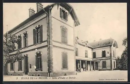 AK Venoy, École de la Brosse, Salles d`études et Dortoir