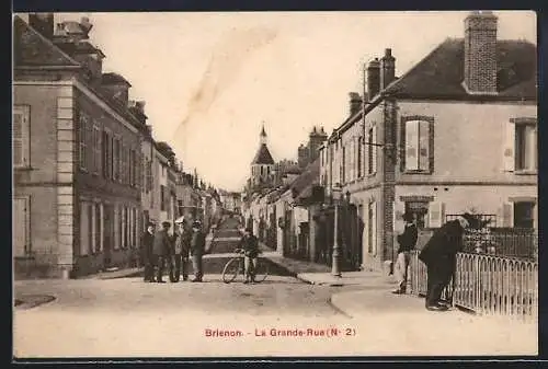 AK Brienon, La Grande-Rue, N° 2