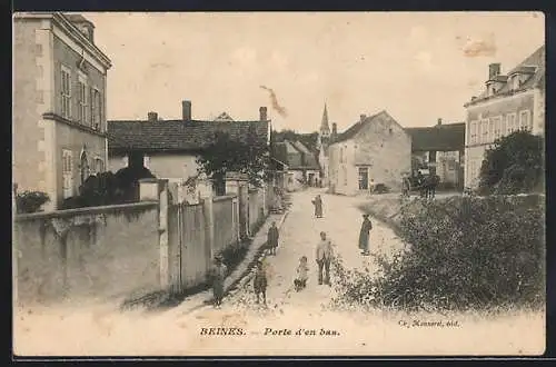 AK Beines, Porte d`en bas