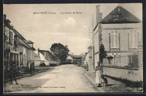 AK Beaumont /Yonne, Le Centre du Pays