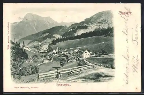 AK Eisenerz, Ortspartie im Krumpenthal