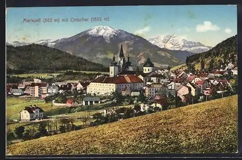 AK Mariazell, Kloster mit Oetscher