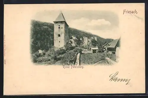 AK Friesach, Ruine Petersberg