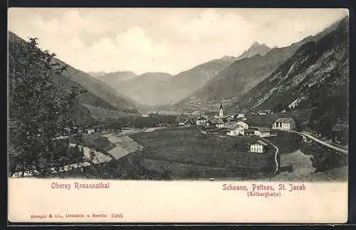 AK Pettneu, Schnann am Arlberg, Oberes Rosannatal