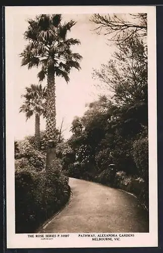 AK Sydney /N. S. W., Pathway, Alexandra Gardens