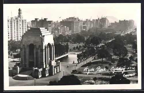 AK Sydney /N. S. W., Hyde Park