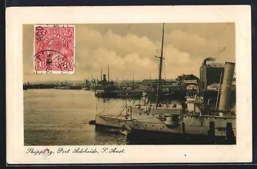 AK Port Adelaide /S. Aust., Shipping