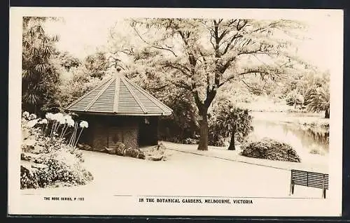 AK Melbourne /Victoria, In the Botanical Gardens