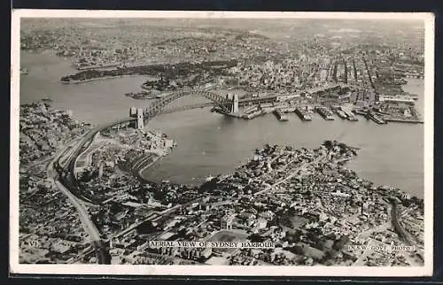 AK Sydney, Aerial View of Sydney Harbour