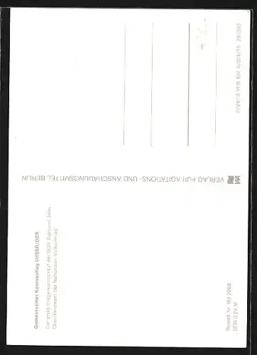 AK Kosmonaut Sigmund Jähn, gemeinsamer Kosmosflug UdSSR / DDR