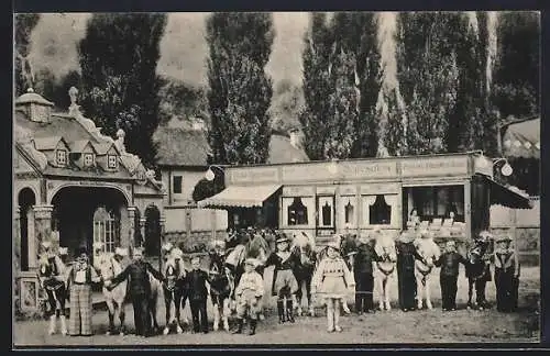 AK Berlin-Schönholz, Schaefer`s Märchenstadt Liliput im Lunapark