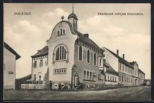 AK Pocátky, Vseobecná verejná nemocnice