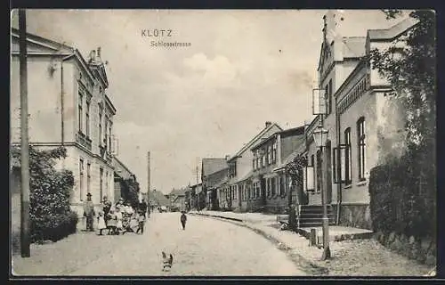 AK Klütz, Partie in der Schlossstrasse